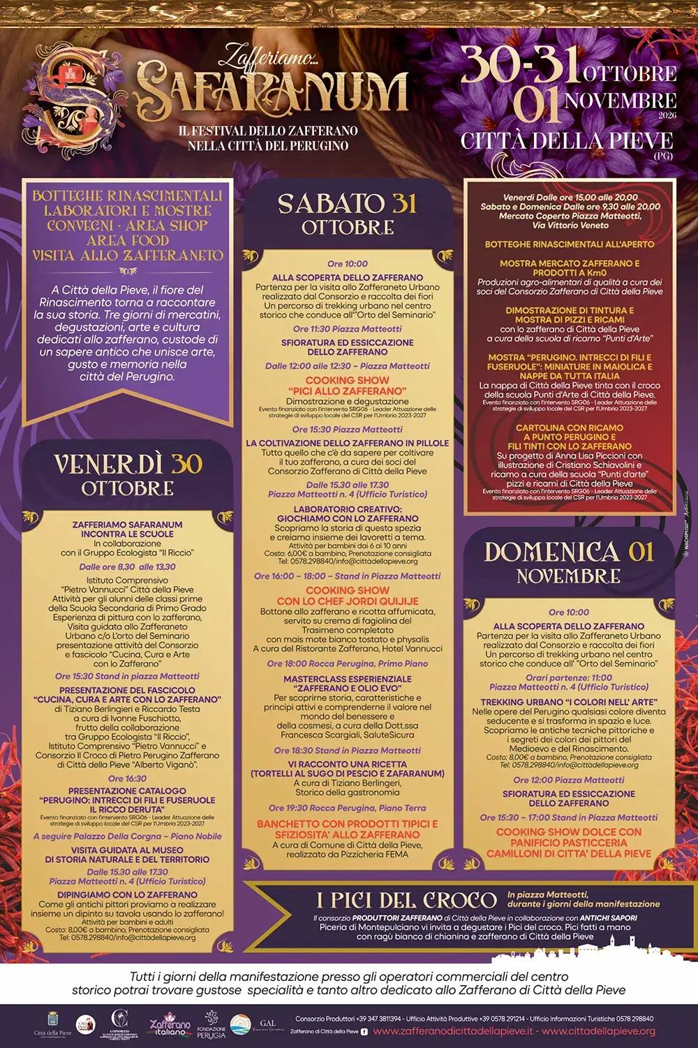 Safaranum Programma 2026